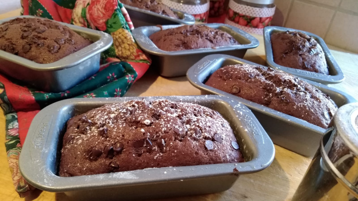 plumcake al cacao