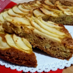 torta di mele e amaretti